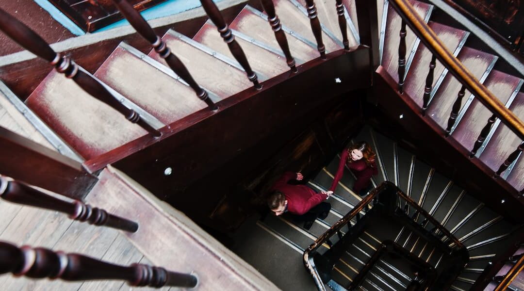 exemple rénovation de cage escalier immeuble ancien